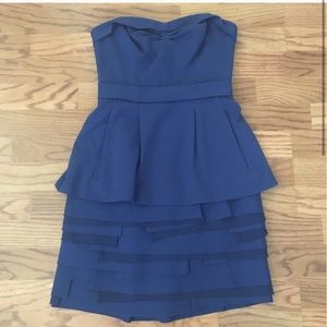 BCBG blue dress